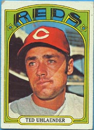 1972 Topps Baseball Cards      614     Ted Uhlaender